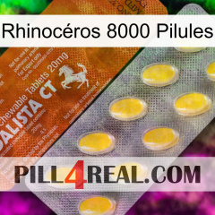 Rhinocéros 8000 Pilules 42